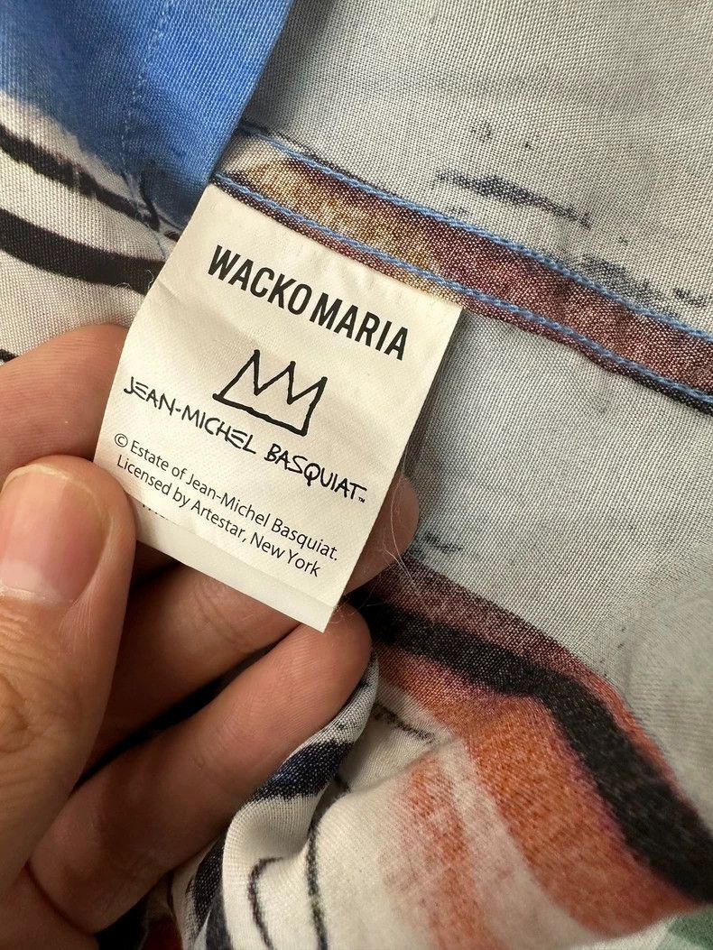 Wacko Maria Wacko Maria x Basquiat Basquiat Graffiti Hawaiian Short Sl Size US M / EU 48-50 / 2 - 3 Thumbnail