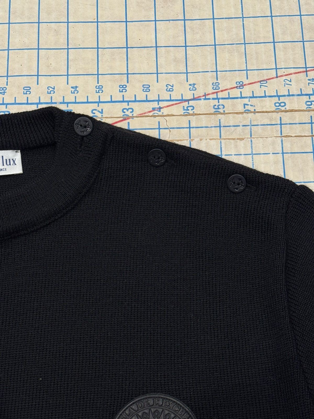 Armor-Lux Armor-Lux Men’s Sailor Sweater Black Fits Size Large Size US L / EU 52-54 / 3 - 4 Thumbnail