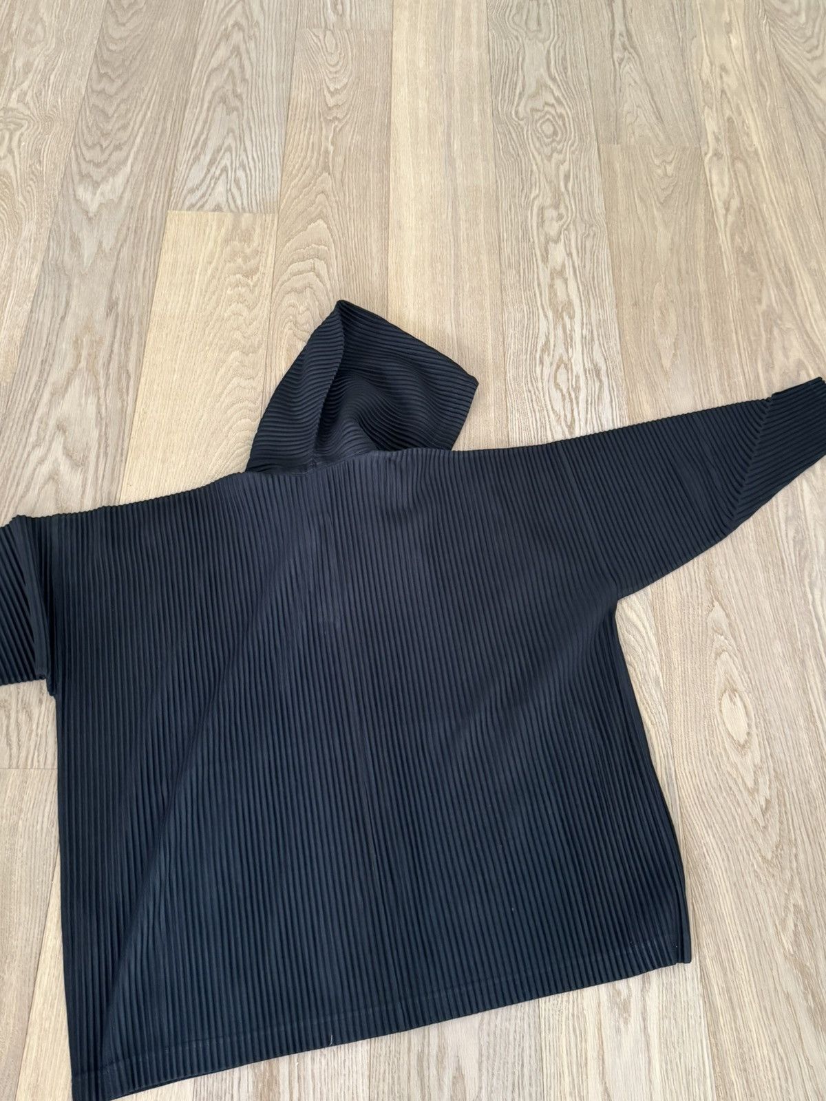 Homme Plisse Issey Miyake × Issey Miyake Issey Miyake pleated hoodie Size US L / EU 52-54 / 3 - 9 Thumbnail