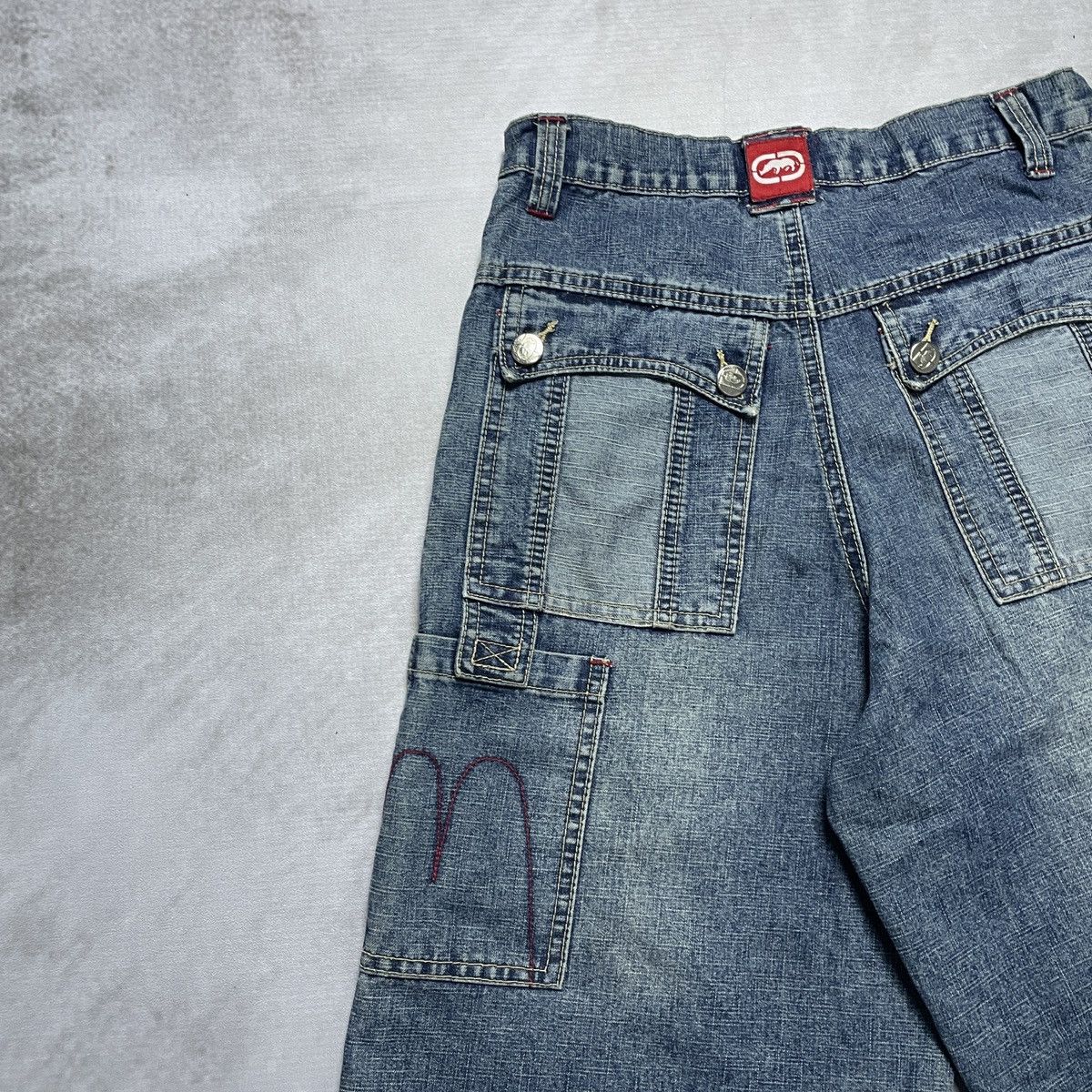 Ecko Unltd. × JNCO 2000’s Ecko Unltd Jorts pants Size US 27 - 9 Thumbnail
