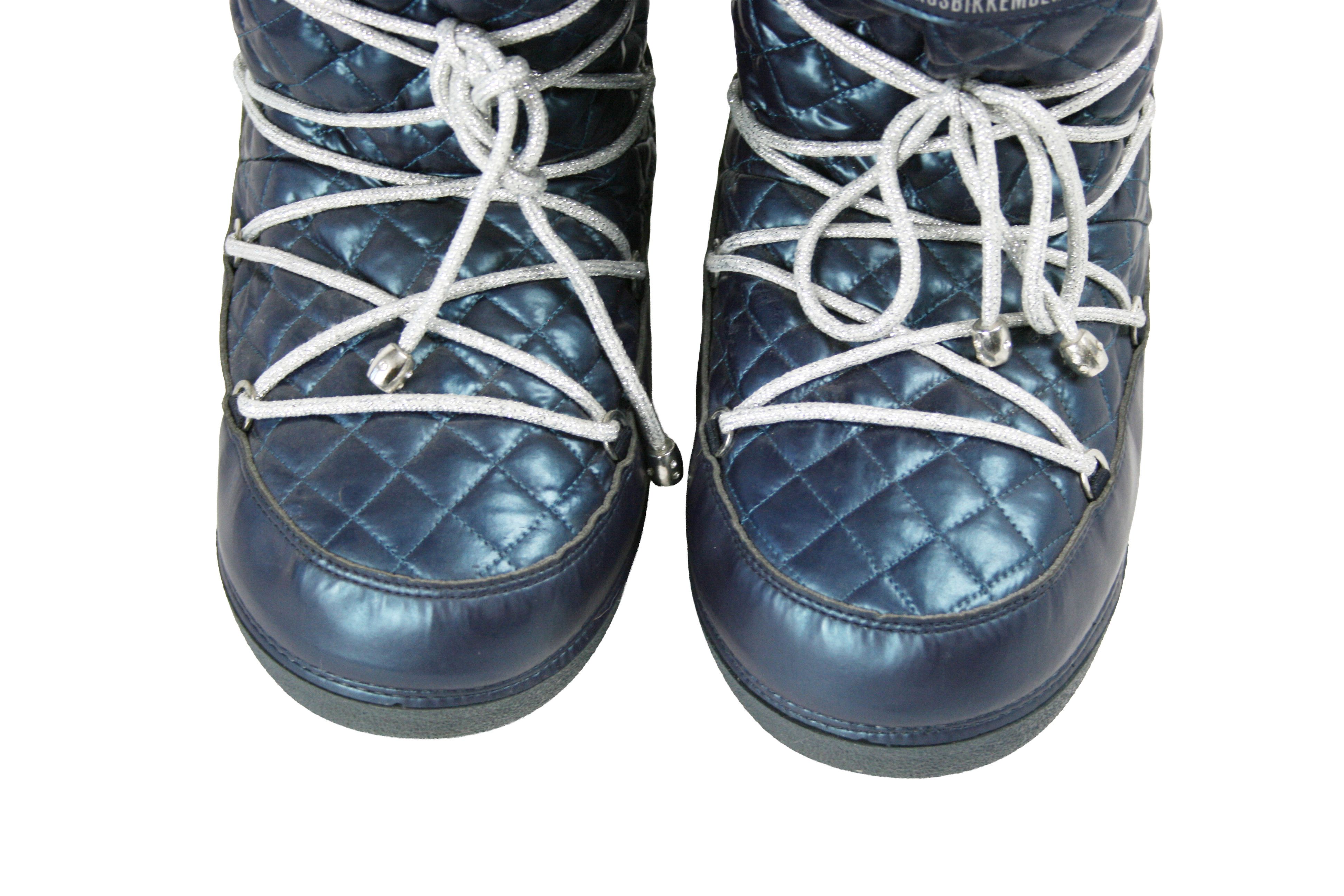 Dirk Bikkembergs 00S Y2K Logo Moon Boots Vintage Size US 9 / IT 39 - 5 Thumbnail