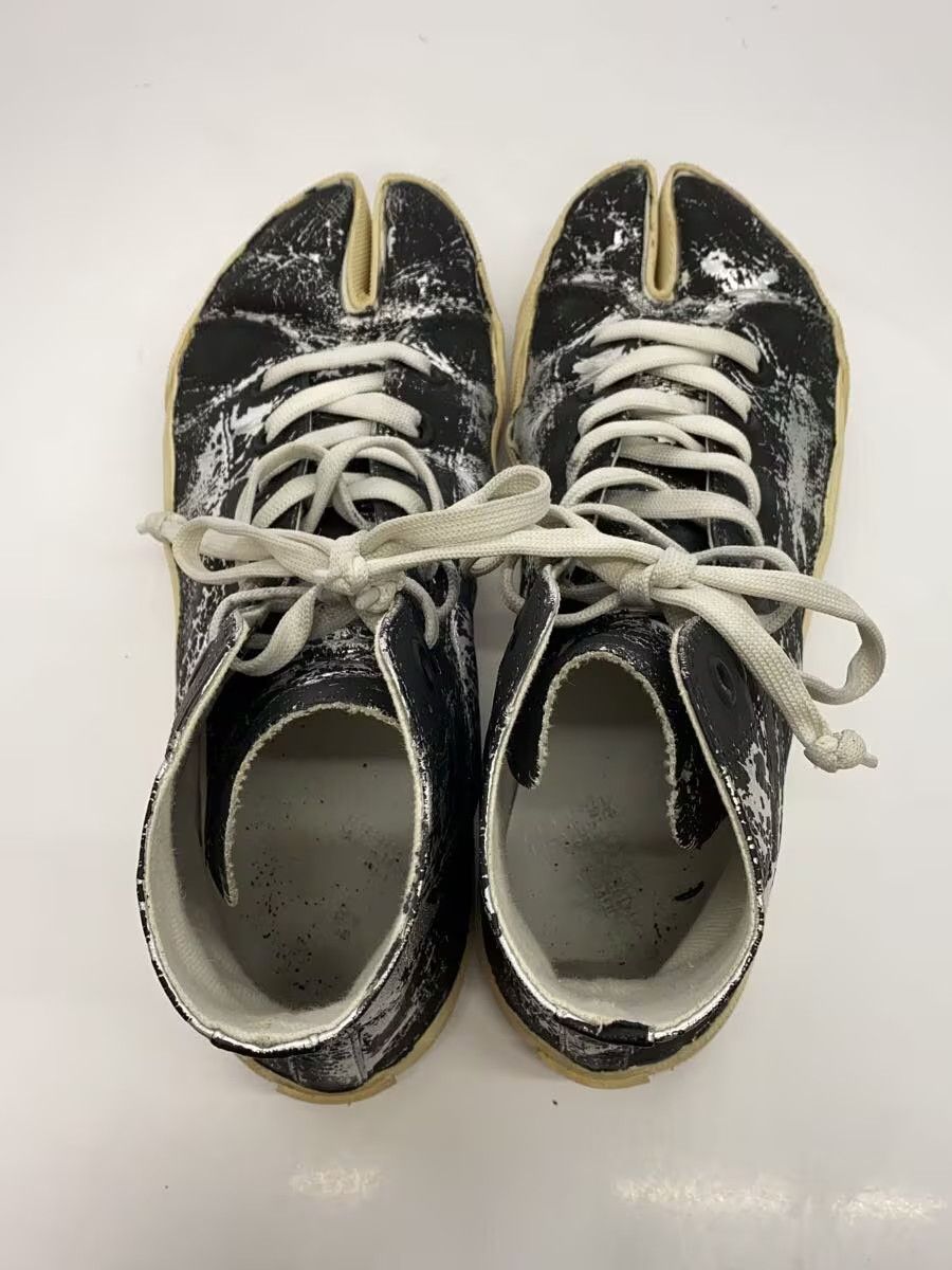 Maison Margiela Cracked Paint High Top Tabi Sneakers Size US 8 / EU 41 - 3 Thumbnail