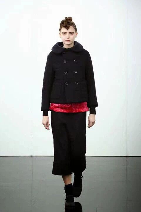Comme des Garcons Comme Des Garcons size M High waist wool trousers Size 23" - 1 Thumbnail