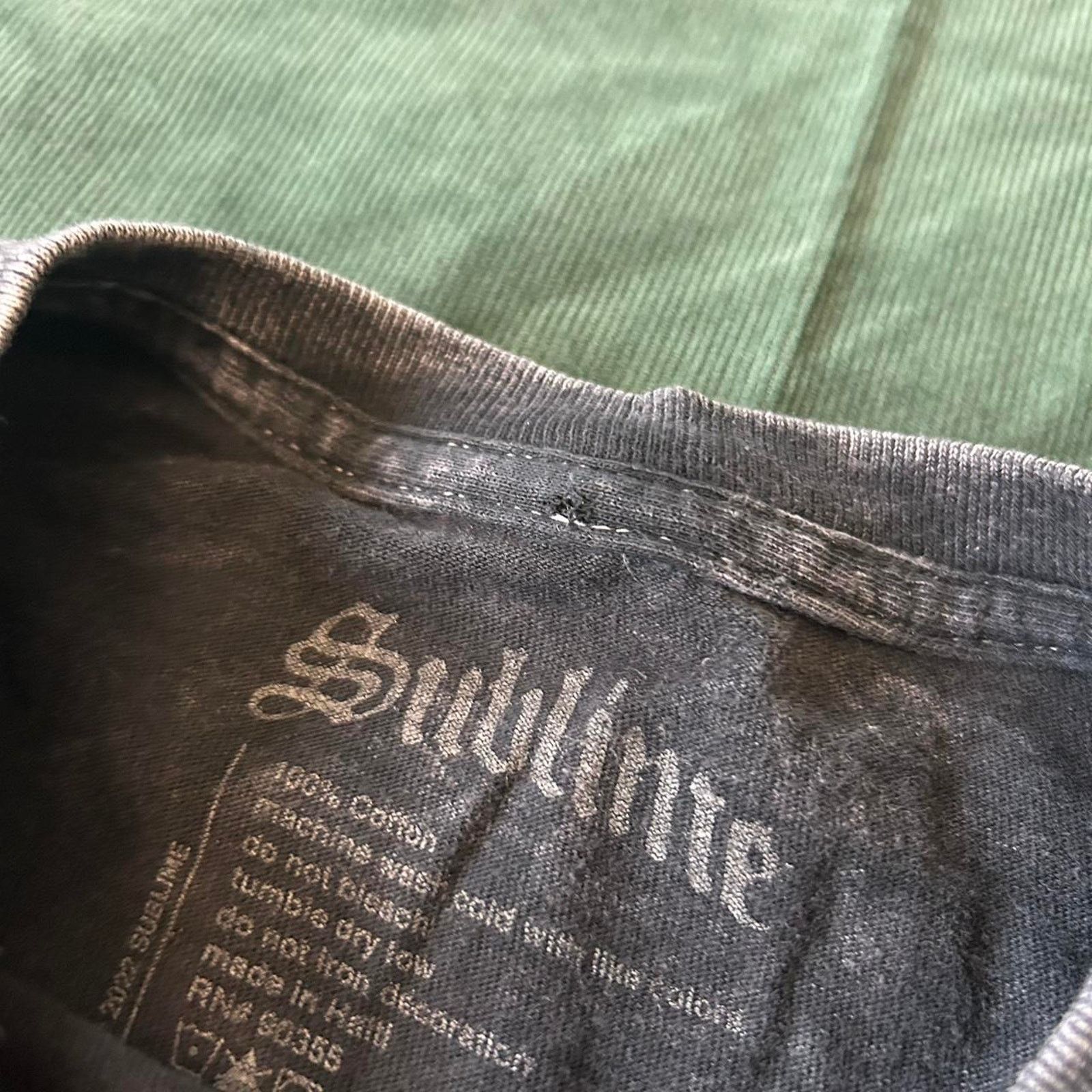 Other Sublime acid wash graphic tee Size US S / EU 44-46 / 1 - 3 Thumbnail