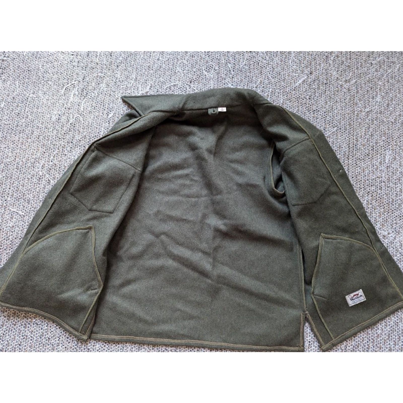 Vintage VINTAGE Duxbak Coat Wool Flannel 40 Chest M Green Jacket Shirt-Jac Hunting Men M Shirt-Jac Mens 40 Green 1960s Decade 60s Size US M / EU 48-50 / 2 - 4 Thumbnail