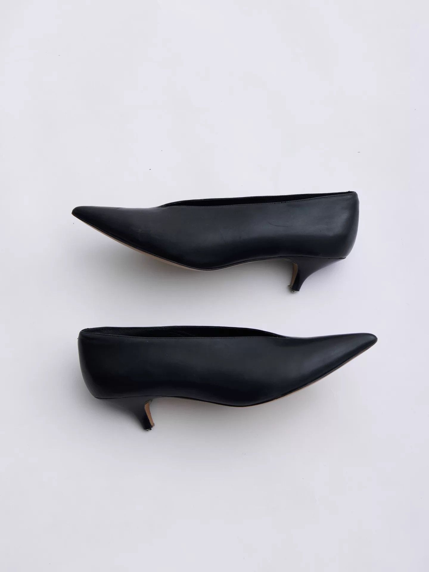 Celine CELINE by Phoebe Philo Pointed Toe Heels 37 Soft Calf Size US 6.5 / IT 36.5 - 6 Thumbnail