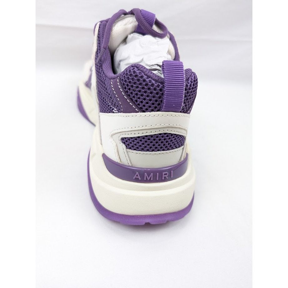 Amiri o1rshd1 Bone Runners in Cream/Purple Size US 12 / EU 45 - 12 Thumbnail