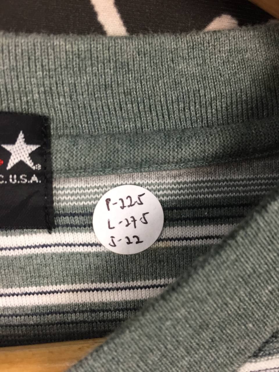 Converse Vtg Converse All Star Striped Long Sleeve V-Neck Tee Size US XL / EU 56 / 4 - 10 Thumbnail