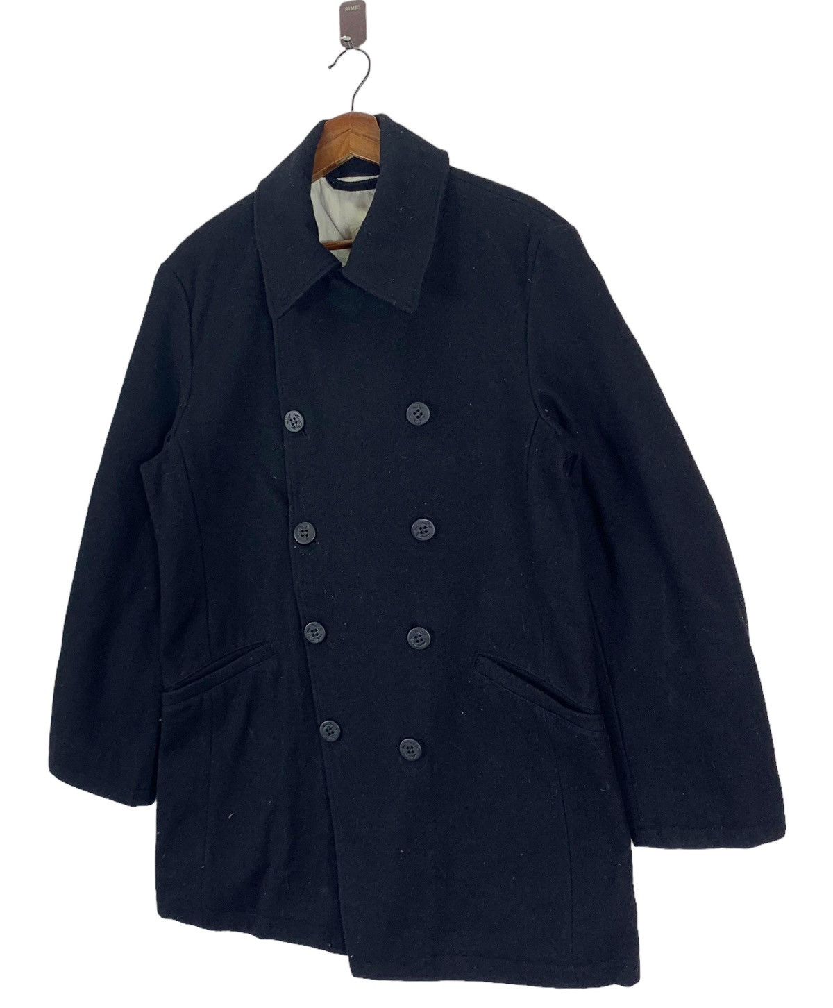 SHIPS × Ships Jet Blue VINTAGE SHIPS JAPAN WOOL COAT Size US M / EU 48-50 / 2 - 2 Thumbnail