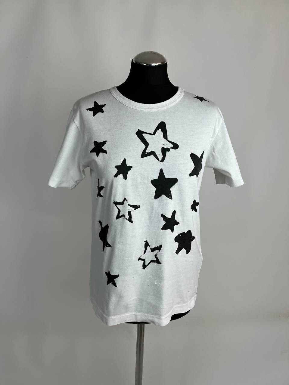 Comme des Garcons × Designer × Vintage vintage comme des garcons women star printed t shirt Size L / US 10 / IT 46 - 1 Thumbnail