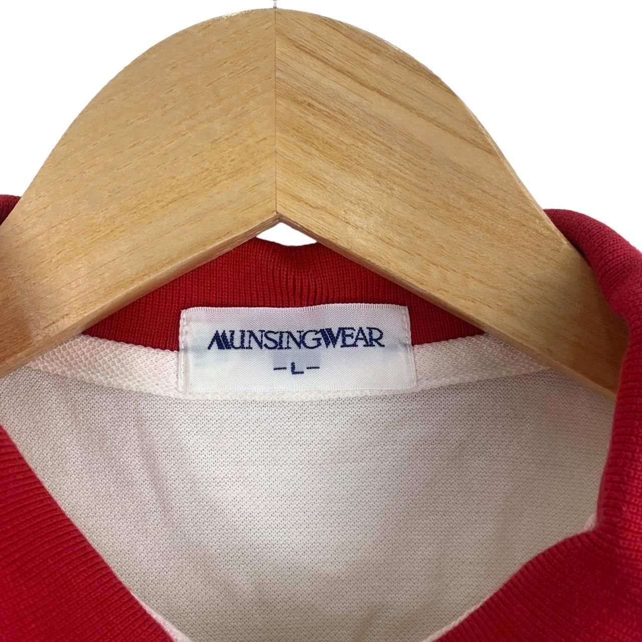 Vintage Vintage 80’ MUNSINGWEAR FLORAL FLOWER Polo Tee Shirt Top Size L / US 10 / IT 46 - 4 Thumbnail