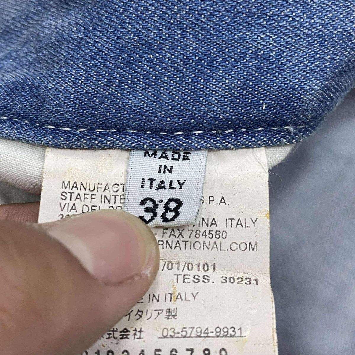 Maison Margiela Line One 4 Stitches Classic Blue Jeans Size US 28 / EU 44 - 5 Thumbnail