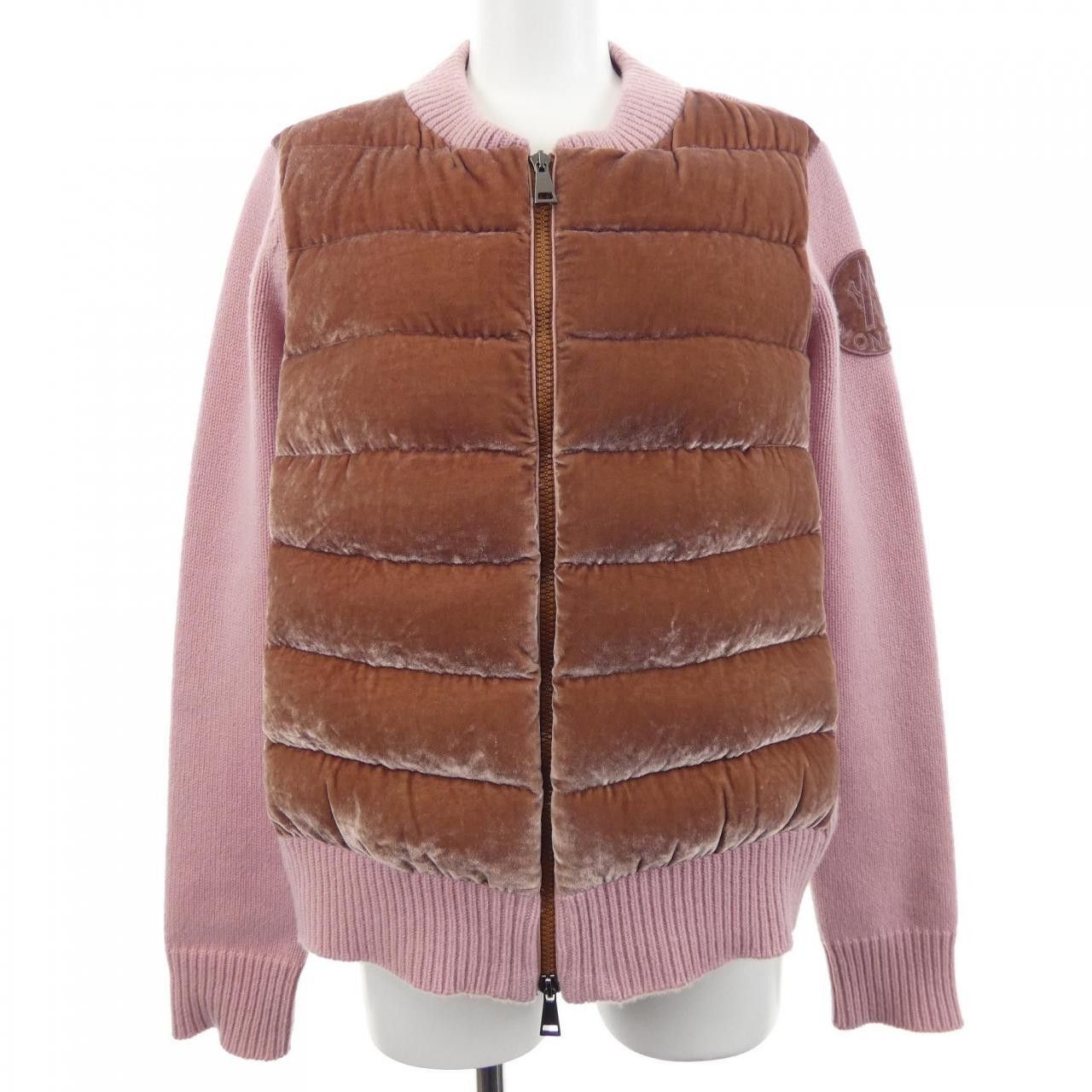 Moncler Moncler Moncler Cashmere Blend Down Jacket Textile Outerwear 20939490800 DUTY FREE for USA Size ONE SIZE - 1 Thumbnail