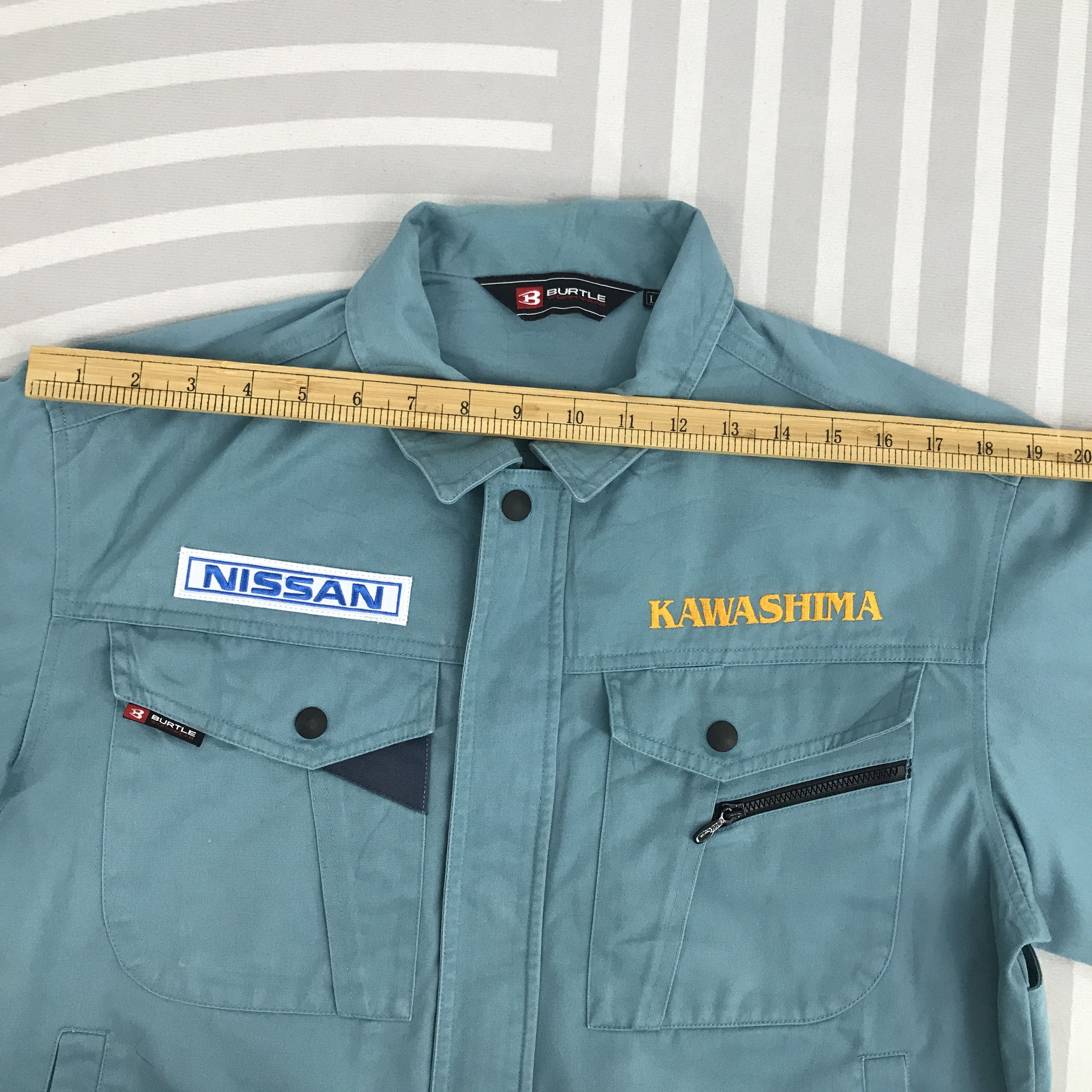 Japanese Brand × Vintage Vintage Nissan Racing work uniform custom japan Jacket Size US L / EU 52-54 / 3 - 5 Thumbnail