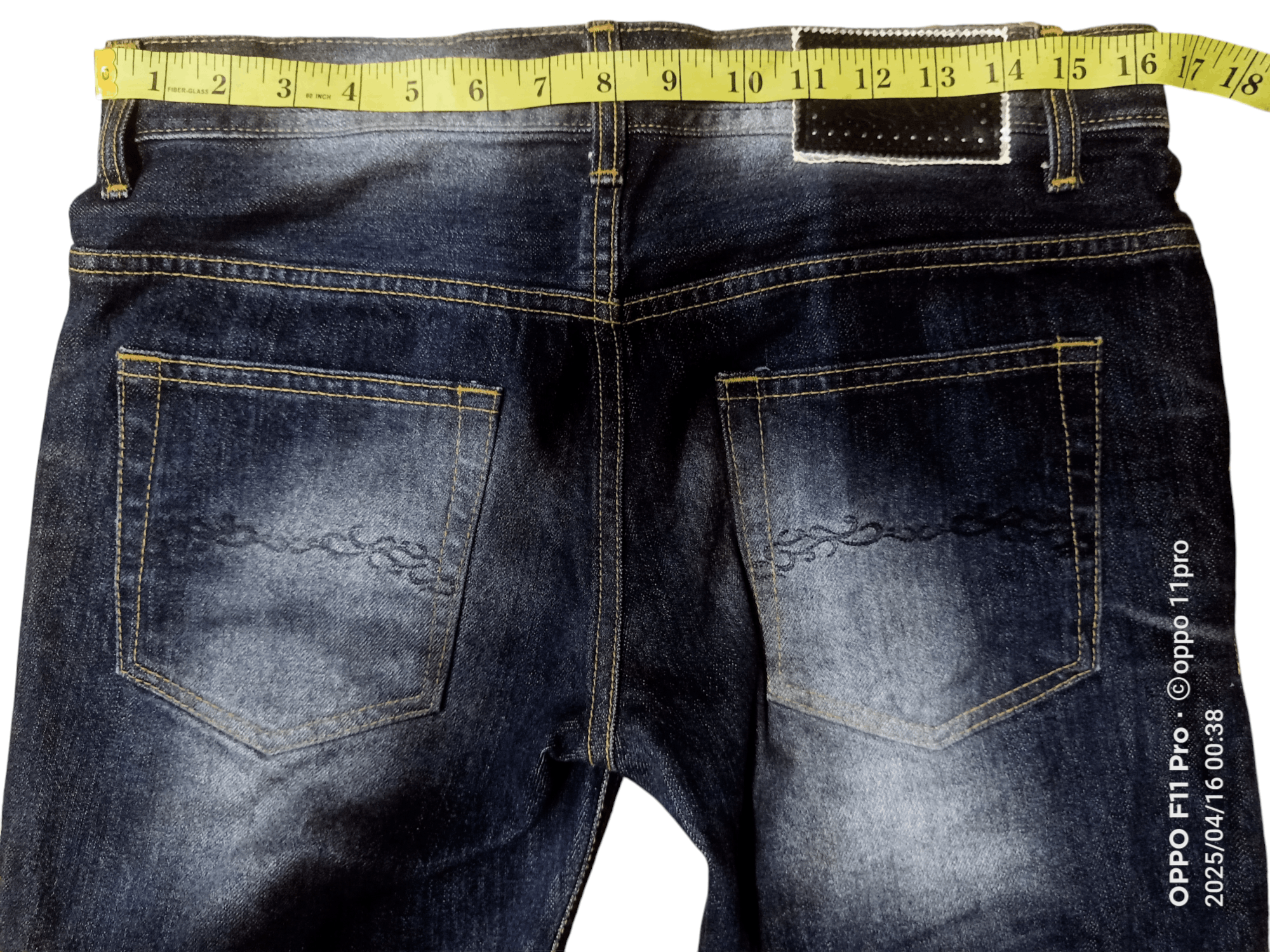 If Six Was Nine × Le Grande Bleu (L.G.B.) Midas 9 XL FlareDenim HoneyCum Design Size US 33 - 4 Thumbnail