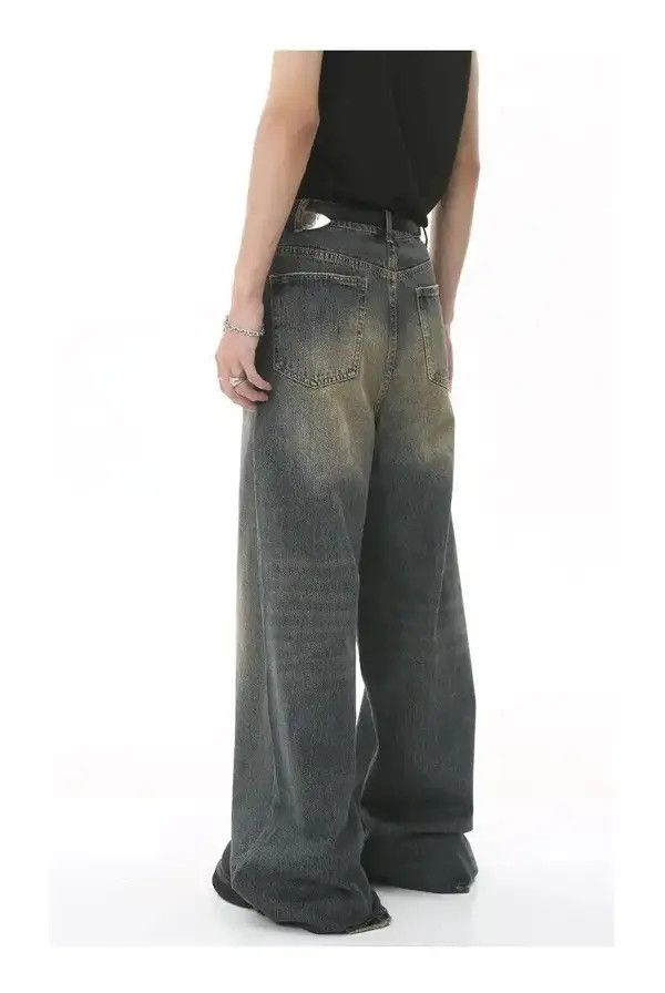 Japanese Brand × Vintage Men Vintage Distressed Jean Size US 33 - 3 Thumbnail