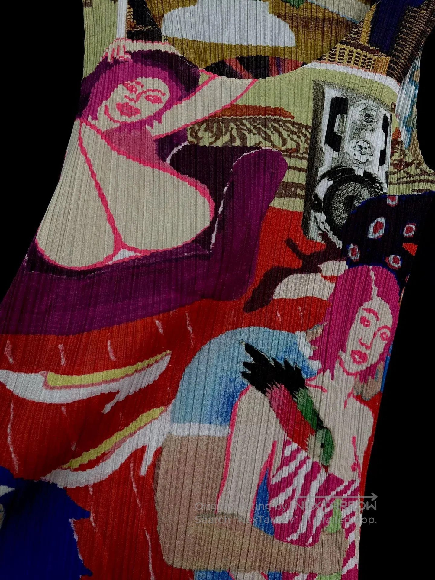 Pleats Please Issey Miyake Issey Miyake 01SS Comic Pleats Tank. Size L / US 10 / IT 46 - 6 Thumbnail