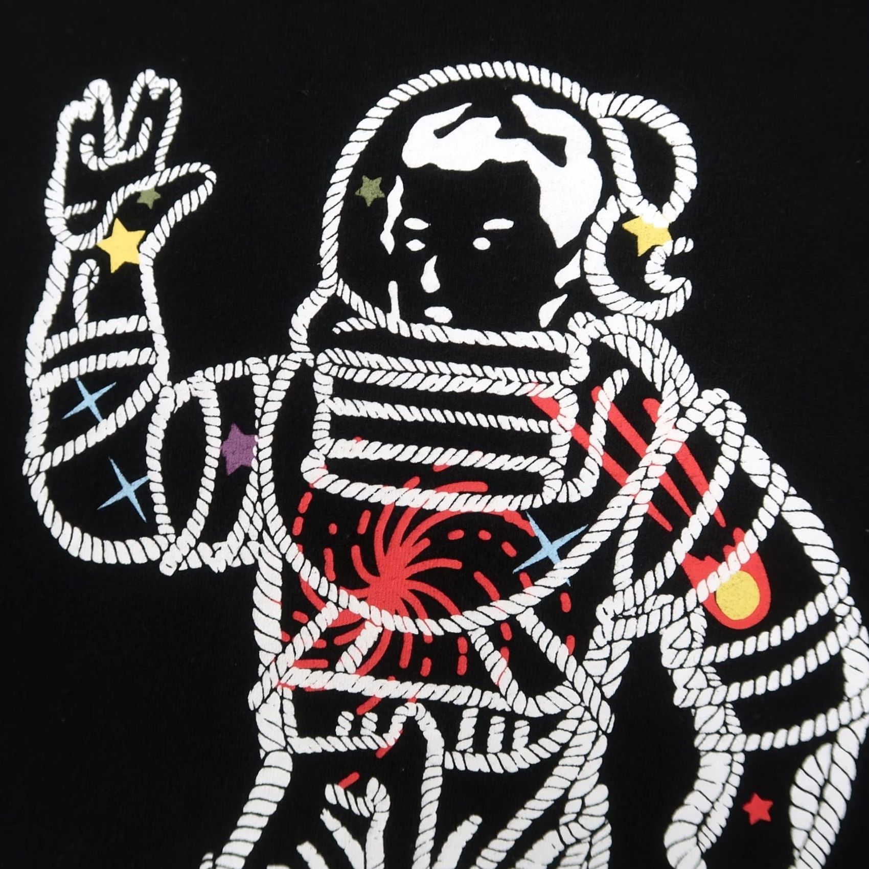 Billionaire Boys Club Billionaire Boys Club Spaceman Stars Astronaut T Shirt Men M Medium Black Size US M / EU 48-50 / 2 - 4 Thumbnail