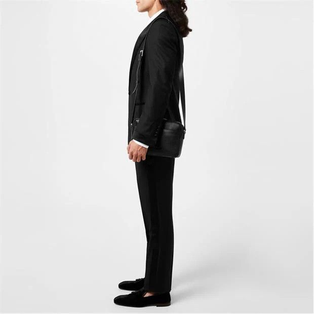 Tom Ford o1g2r1mq0724 Size: OS / Leather Messenger Bag in Black Size ONE SIZE - 5 Thumbnail