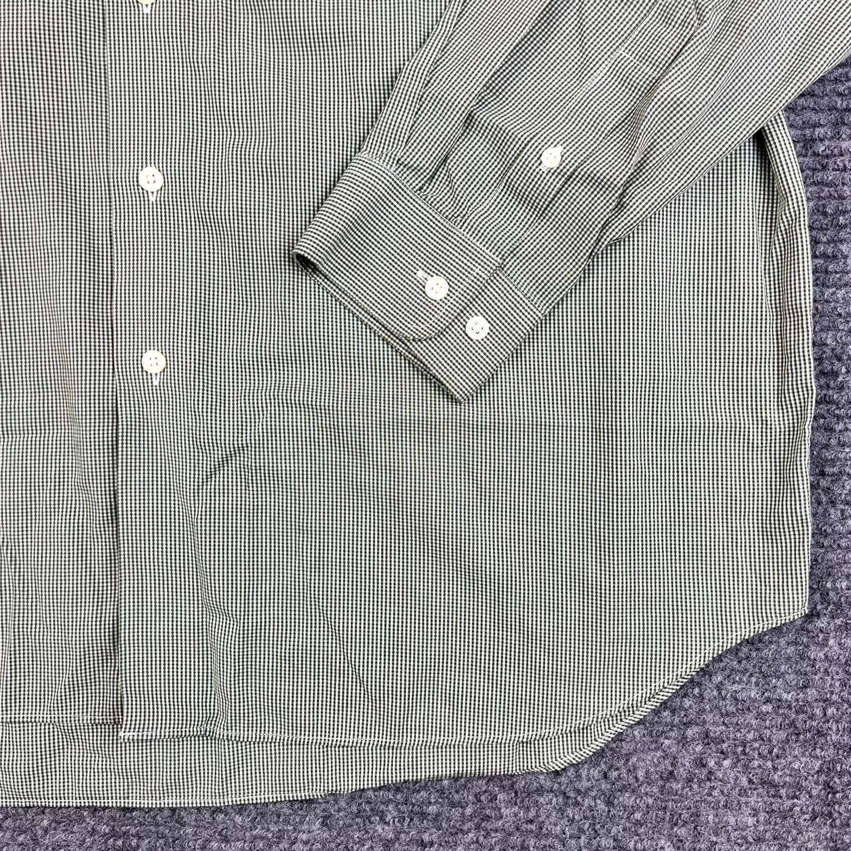 Eddie Bauer Eddie Bauer Button-Up Shirt Green XL Long Sleeve Front Pocket 100% Cotton Mens Size US XL / EU 56 / 4 - 6 Thumbnail