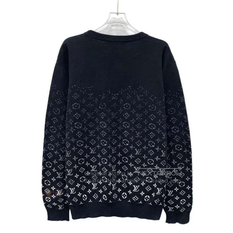 Louis Vuitton Louis Vuitton 23 Long Sleeve Crew Neck Sweatshirt in Black Size US XL / EU 56 / 4 - 2 Thumbnail
