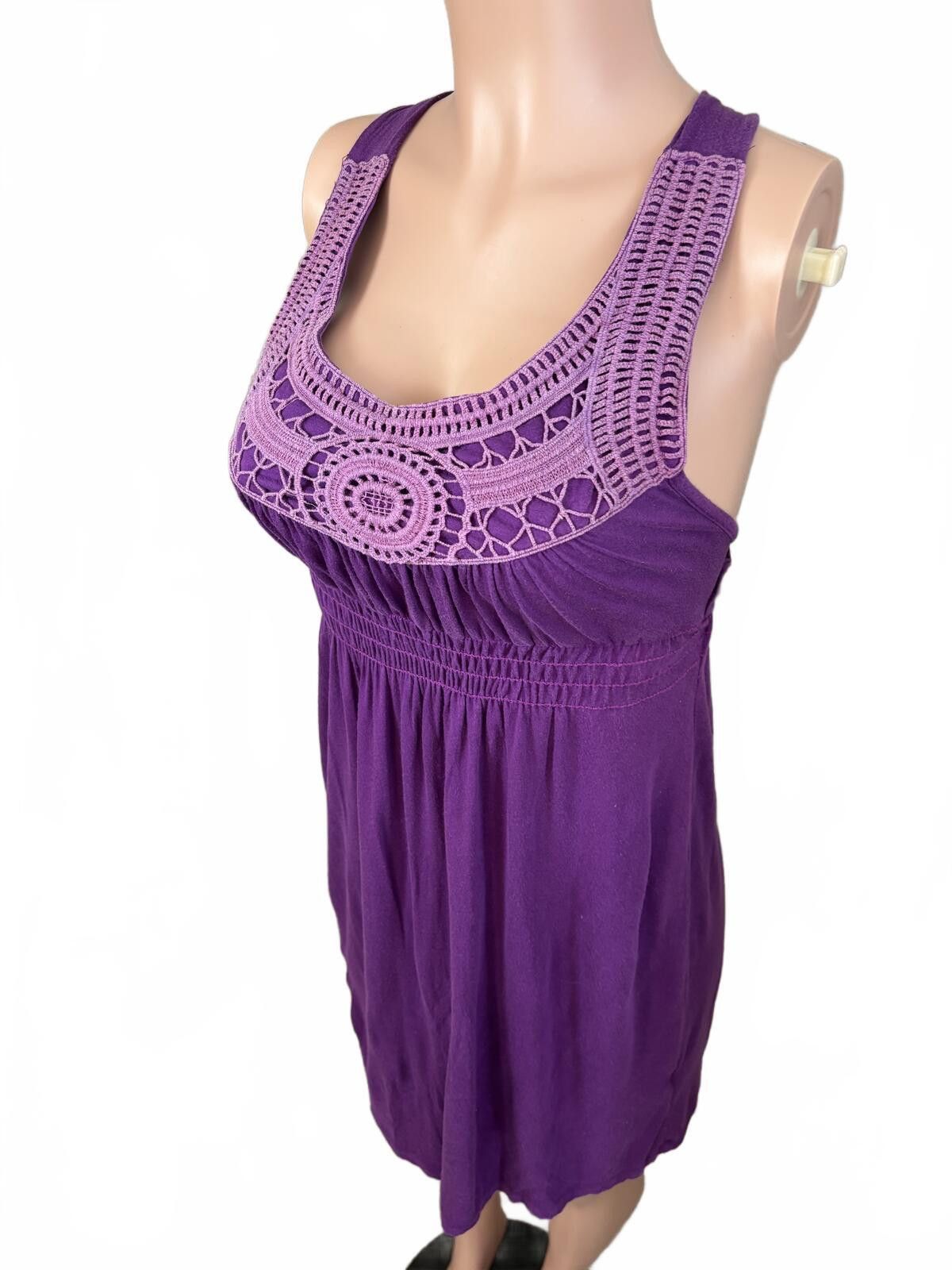 The Unbranded Brand Whimsy Boho Fairy Cr9chet Dress. Y2K Forever 21 Size Small. Size ONE SIZE - 3 Thumbnail