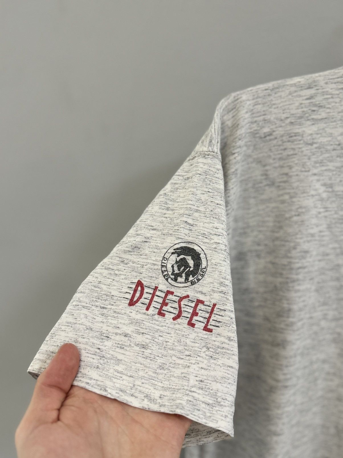 Diesel × Japanese Brand Vintage Diesel Y2K Big Logo Japan Style Skull T-shirt Size US M / EU 48-50 / 2 - 5 Thumbnail