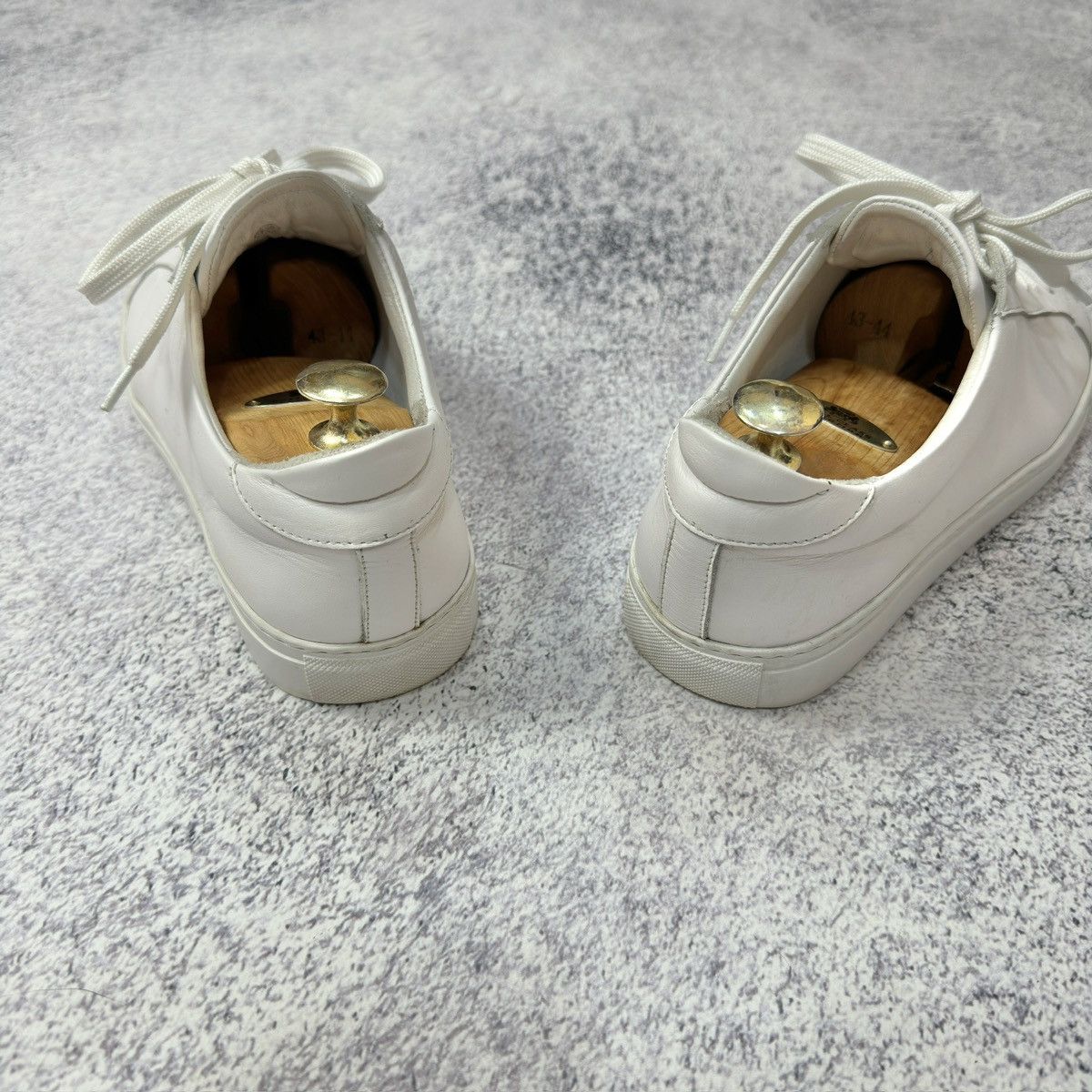 Designer × Garment Project Garment Project White Leather US9 UK8 EU42 27cm Size US 9 / EU 42 - 8 Thumbnail