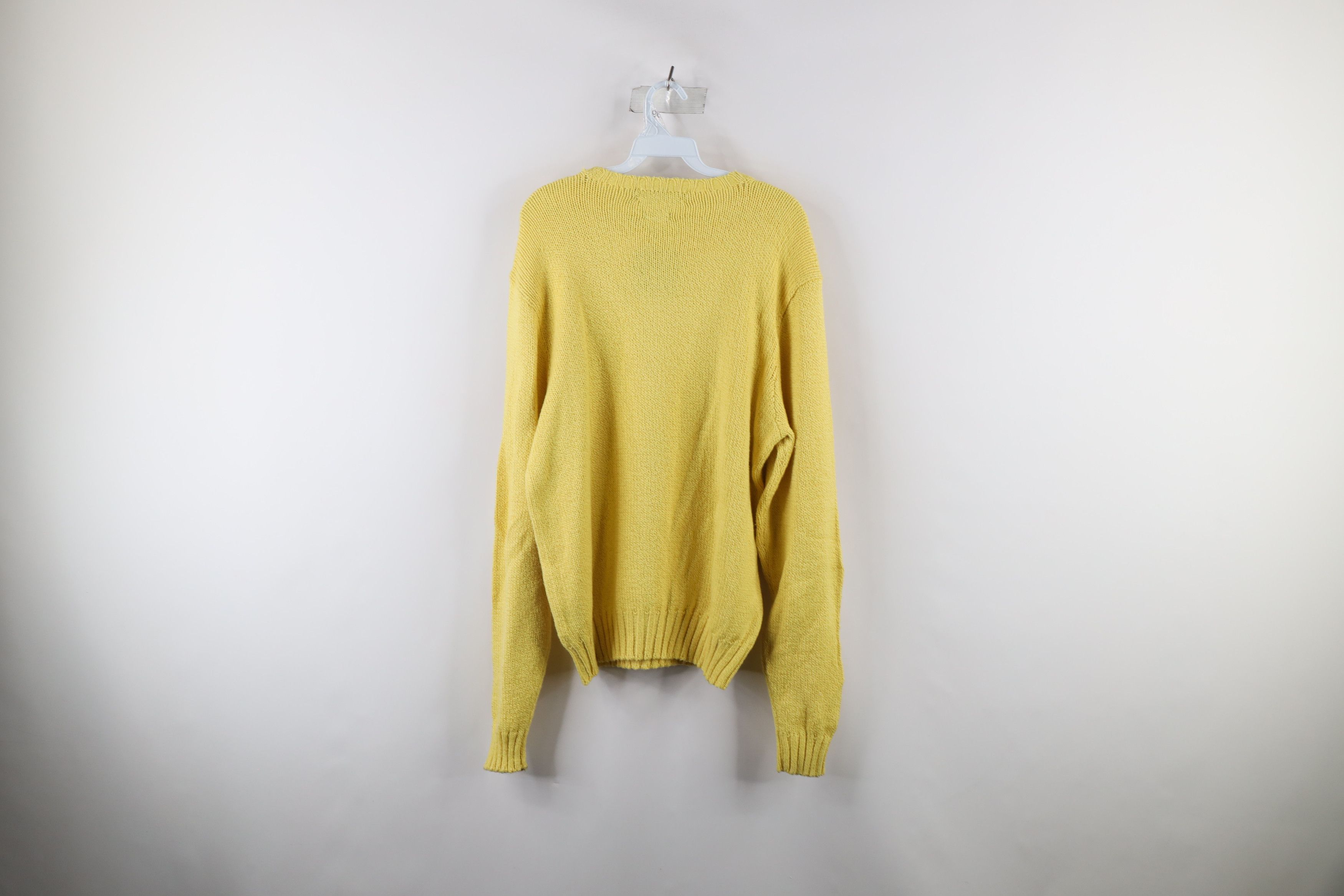 Ralph Lauren × Vintage NOS Vintage 90s Ralph Lauren Blend Knit Crewneck Sweater Size US L / EU 52-54 / 3 - 7 Thumbnail