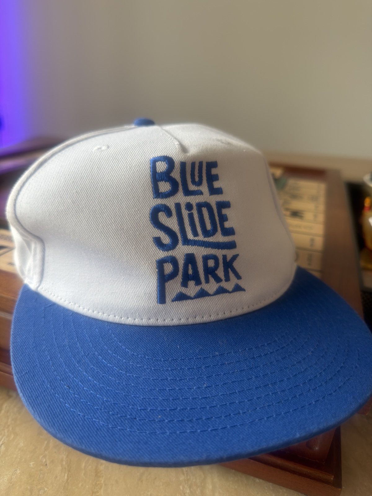 Mac Miller Mac Miller Most Dope Blue Slide Park Snapback MINT Size ONE SIZE - 1 Thumbnail