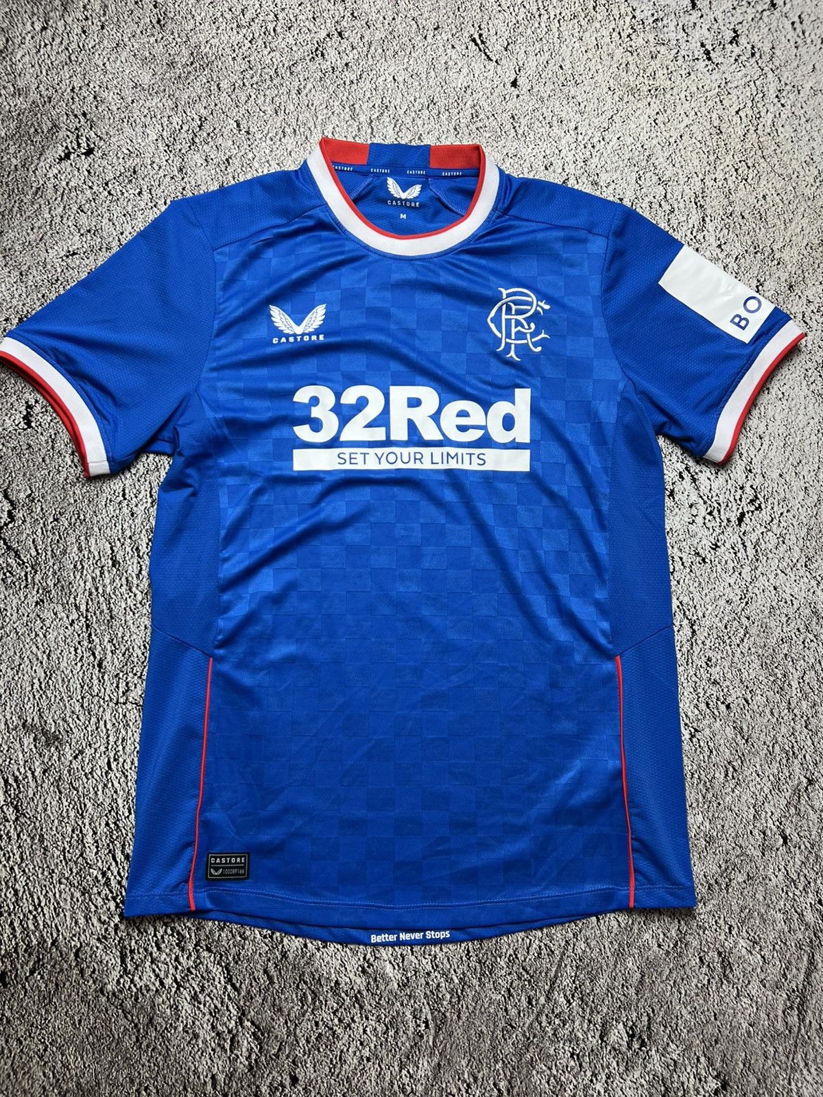 Castore Y2K Glasgow Rangers castore jersey Size US M / EU 48-50 / 2 - 1 Thumbnail