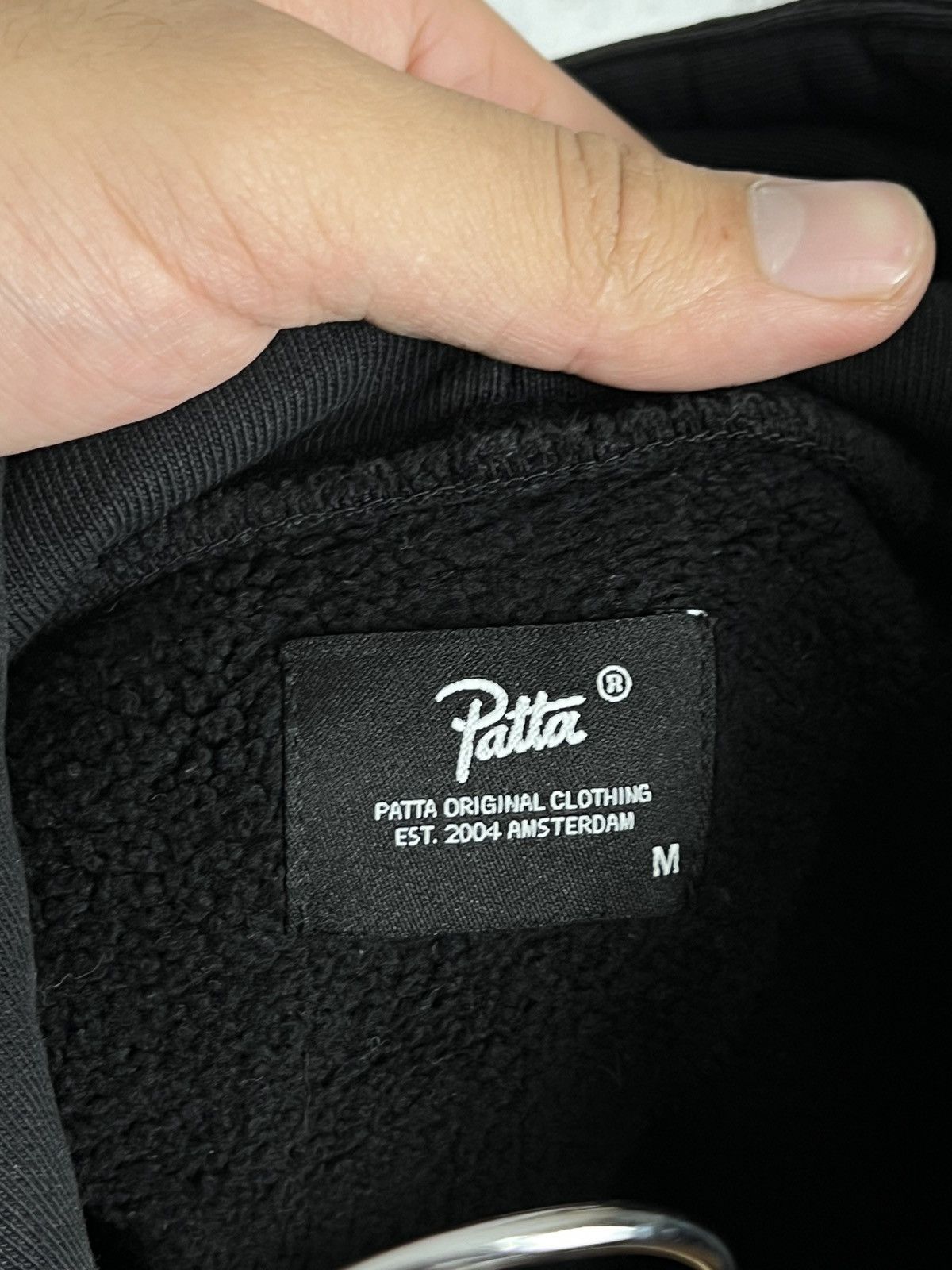 Patta Patta Black Hoodie Big Logo This Or That Size M Size US M / EU 48-50 / 2 - 6 Thumbnail