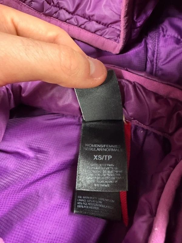 The North Face The North Face Quilted Down Jacket Purple TNF XS Size XS / US 0-2 / IT 36-38 - 6 Thumbnail