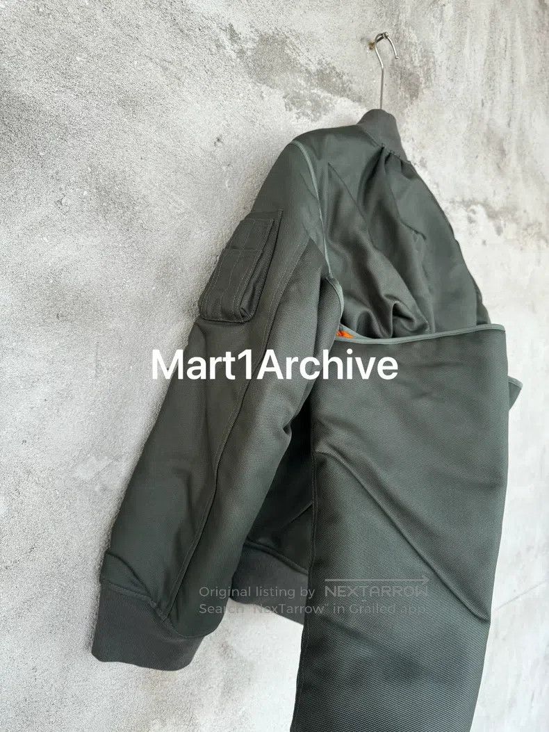 Helmut Lang HELMUT LANG Four Sleeve Bomber Jacket Size US XS / EU 42 / 0 - 4 Thumbnail