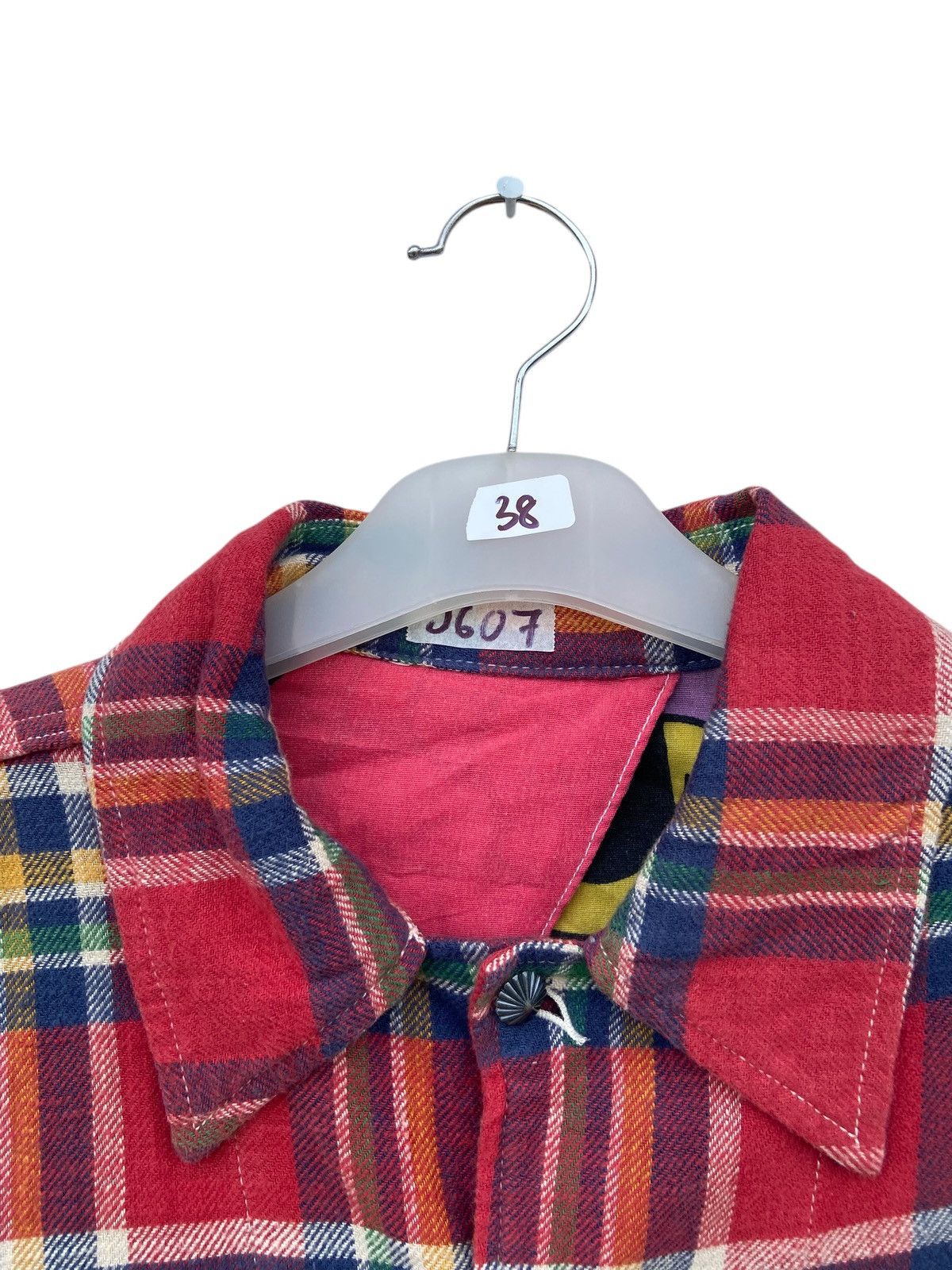Japanese Brand Seveskig Japan Plaid Cotton Flannel Chore Jacket Size US S / EU 44-46 / 1 - 3 Thumbnail
