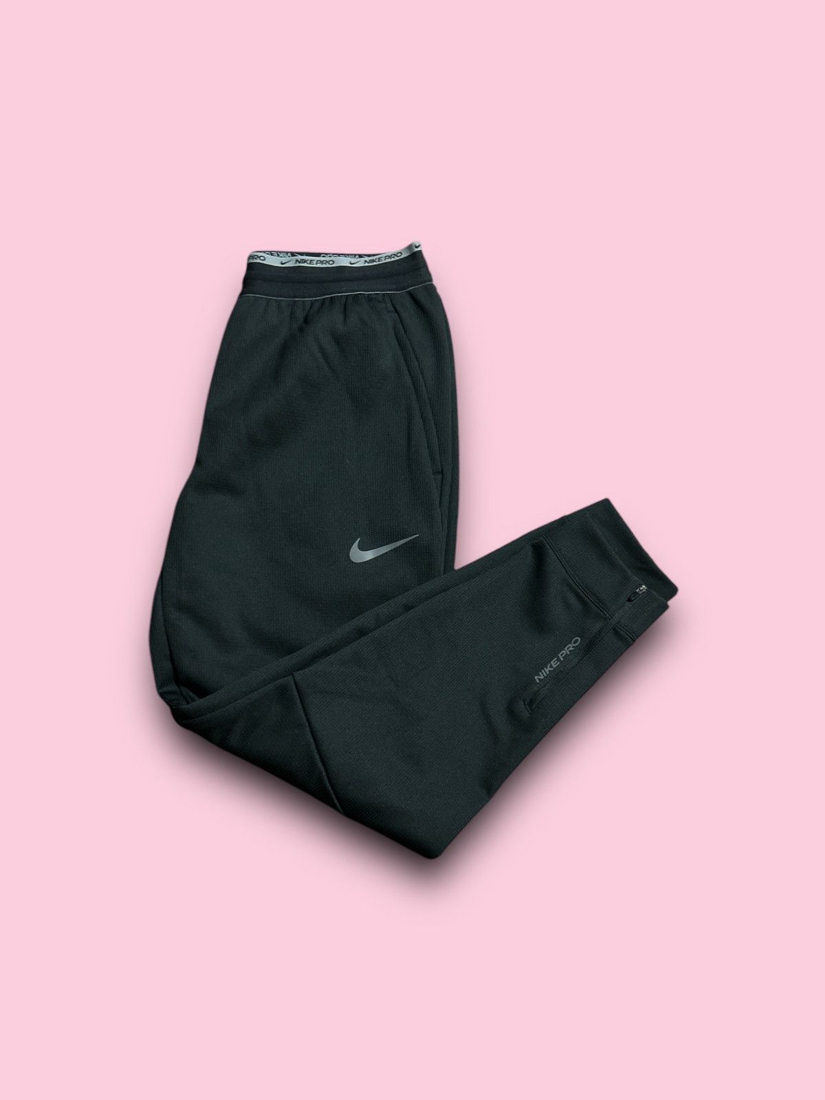 Nike Nike pro track therma fit track pants Grailed