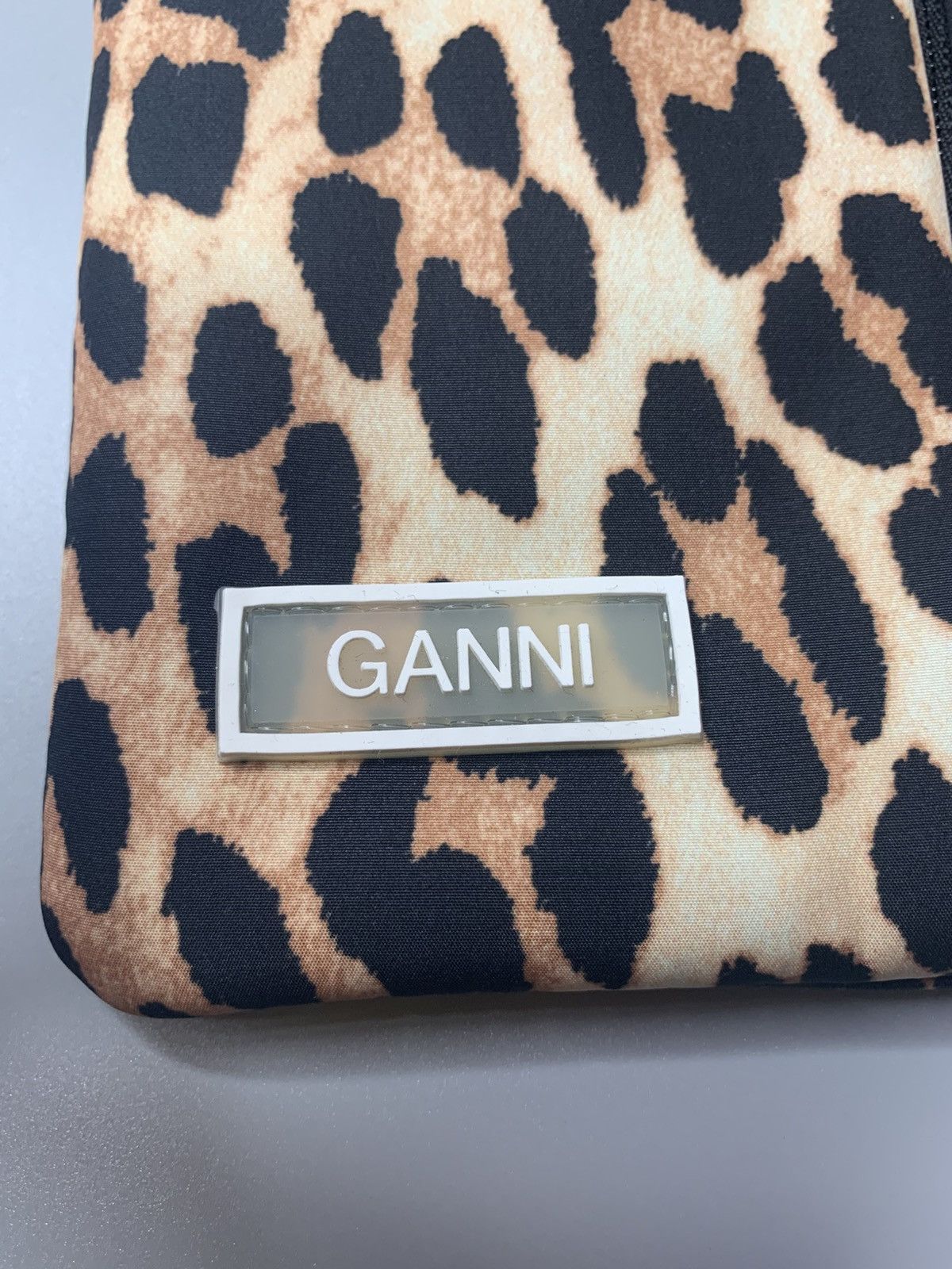 Ganni Ganni Leopard Print Crossbody Bag Size ONE SIZE - 4 Thumbnail