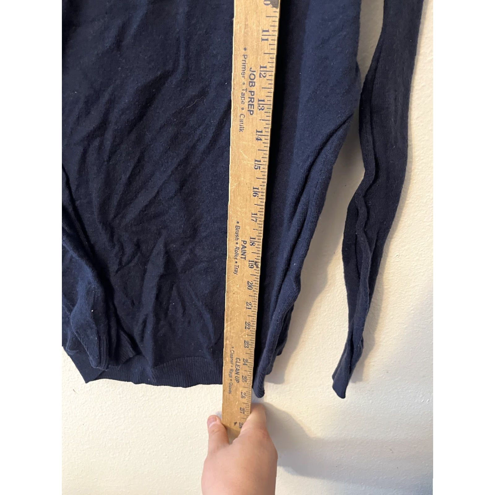 Gap VINTAGE Gap Shirt Women S Navy Blue Round Neck Long Sleeve Adult Small Oversized 90s Concert? Size S / US 4 / IT 40 - 4 Thumbnail