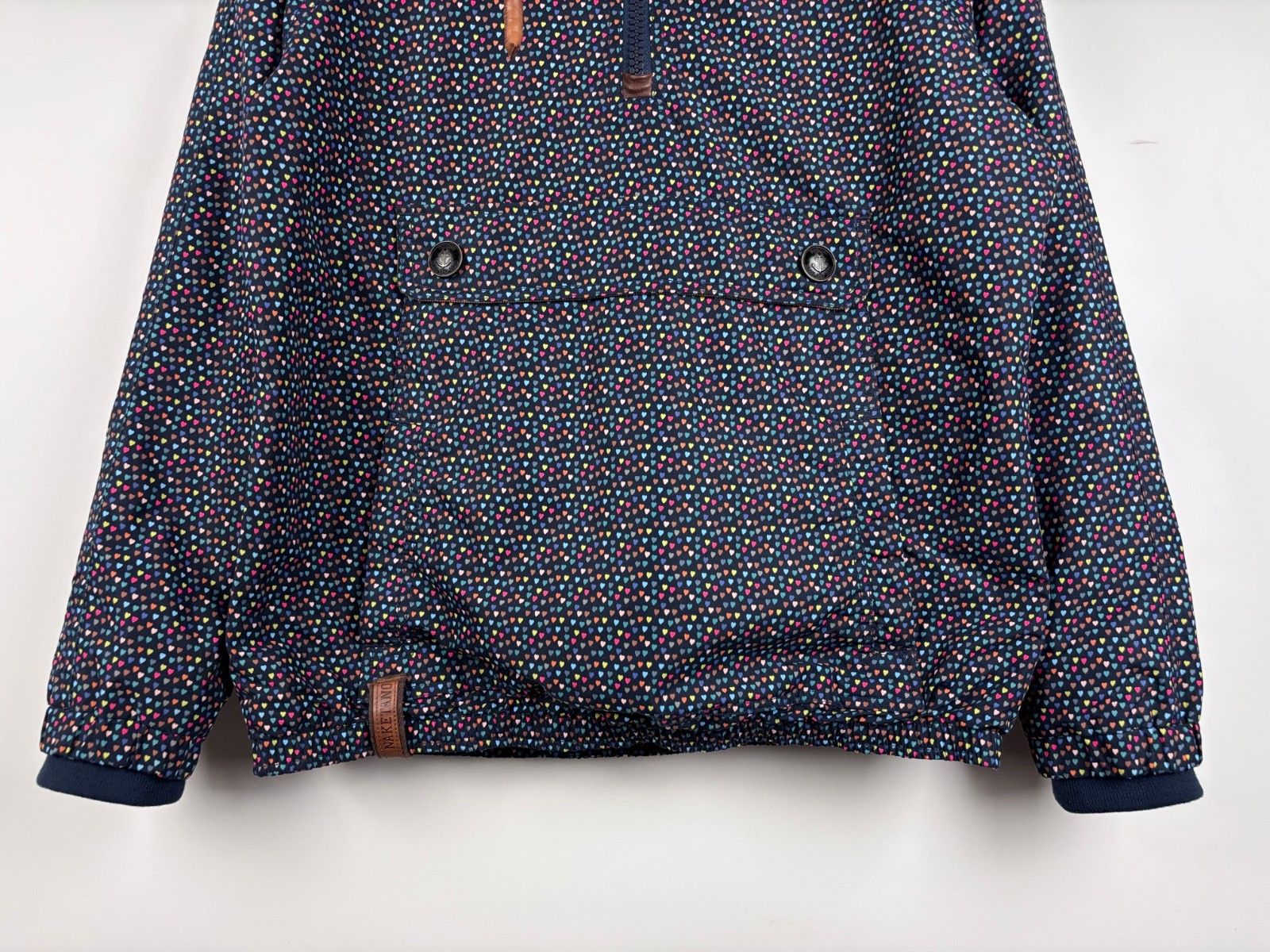 Naketano Naketano Freedom Got A Shotgun Anorak Jacket Blue Size M Size M / US 6-8 / IT 42-44 - 3 Thumbnail