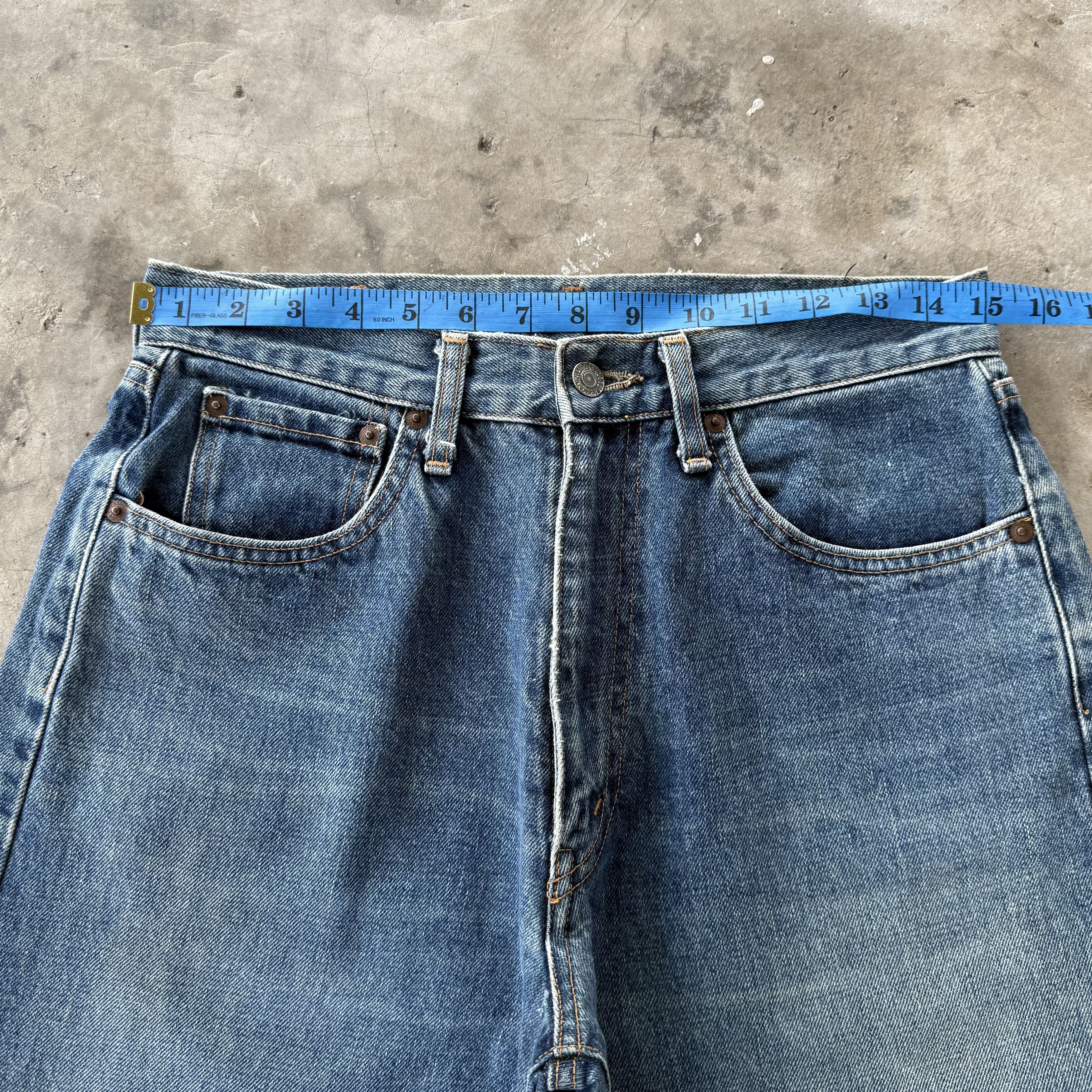 Jean W30x30.5 Vintage Bson Denim Jean Pants Size US 30 / EU 46 - 7 Thumbnail