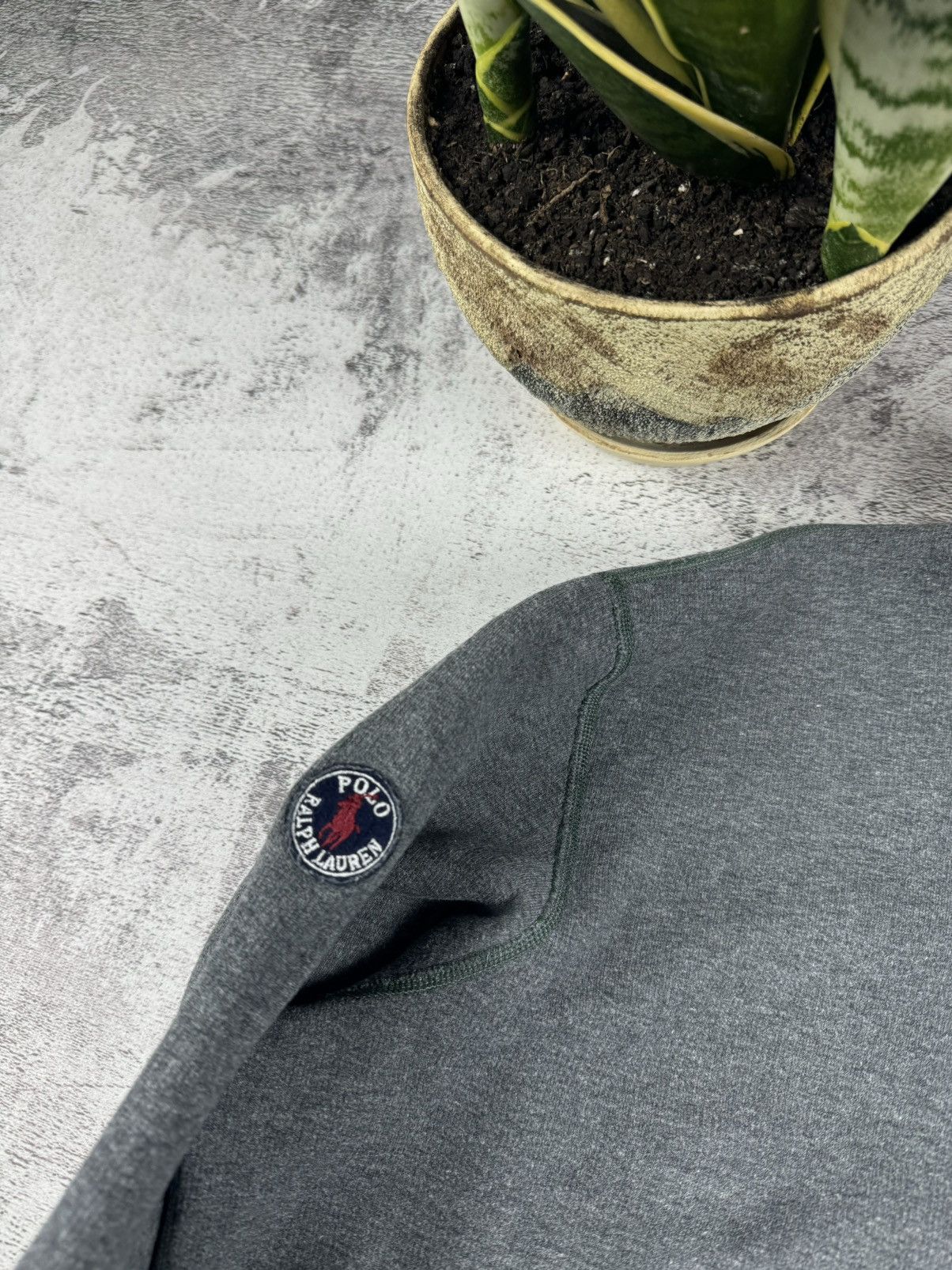 Polo Ralph Lauren Polo Ralph 2 in 1 Reversible 1/3 1/4 Sweatshirt Pullover Size US L / EU 52-54 / 3 - 16 Thumbnail