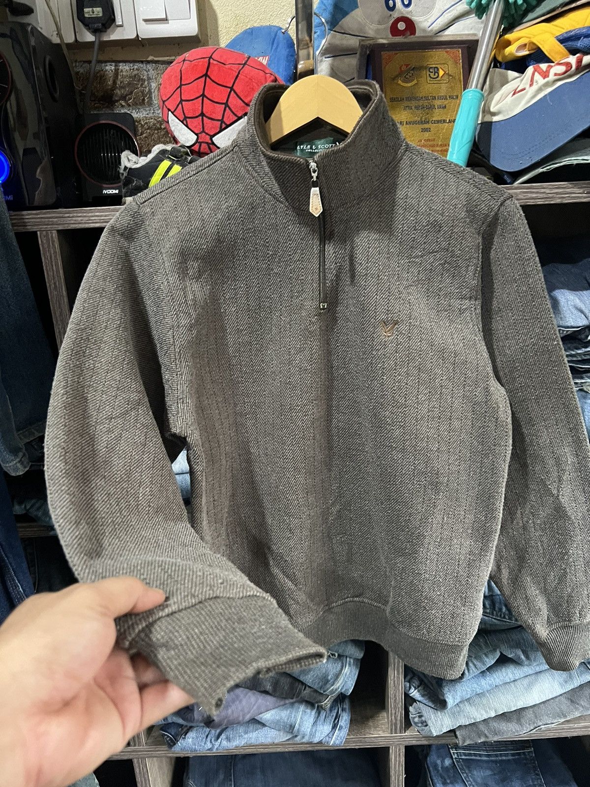 Lyle & Scott 🔥Vintage Lyle & Scott Collection Half Zipper Jacket Size US S / EU 44-46 / 1 - 9 Thumbnail