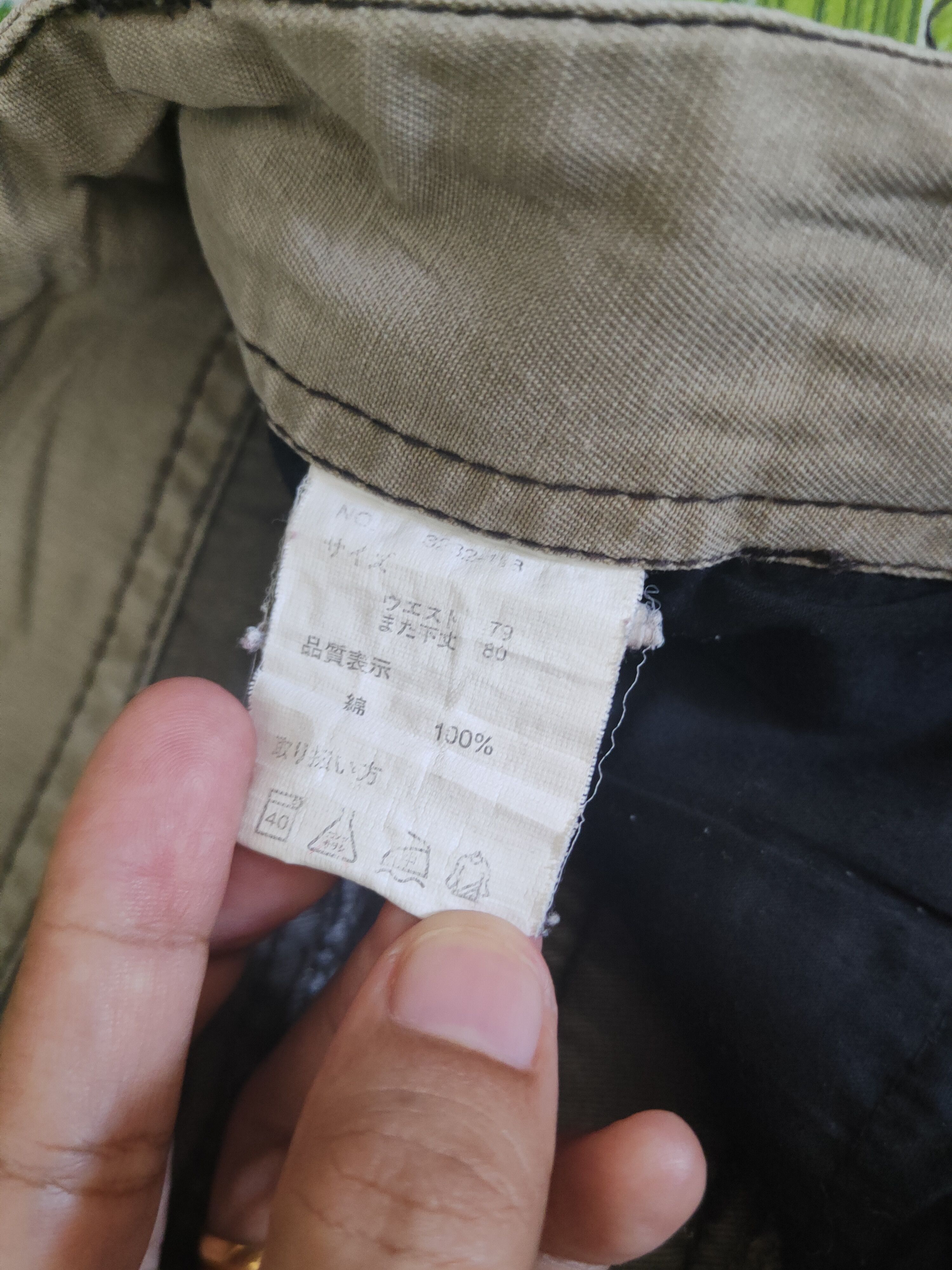 Japanese Brand DL Japanese Brand Brown Faded Multipocket Cargo Pants #1644 Size US 30 / EU 46 - 12 Thumbnail