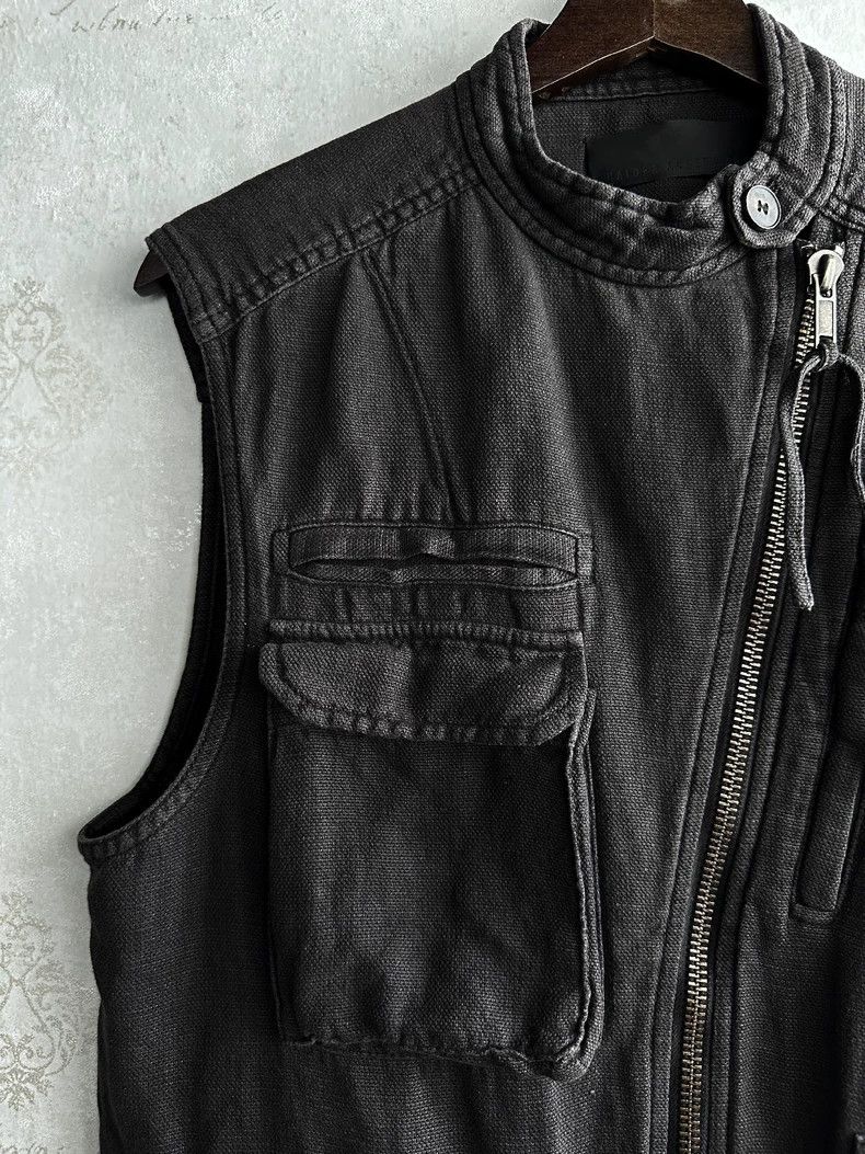 トップス Haider Ackermann 16ss Cargo Vest Haider Ackermann Haider Ackermann 16ss military multi pocket