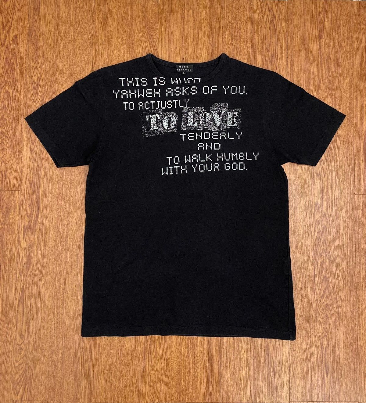 If Six Was Nine Men's Melrose poem t-shirt Size US M / EU 48-50 / 2 - 2 Thumbnail