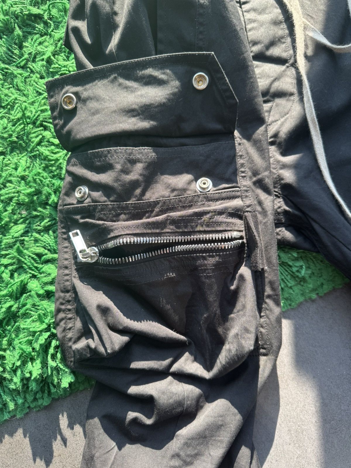 Rick Owens RICK OWENS Fogachine S/S 22 Mastadon Cargo Pants Size US 32 / EU 48 - 7 Thumbnail