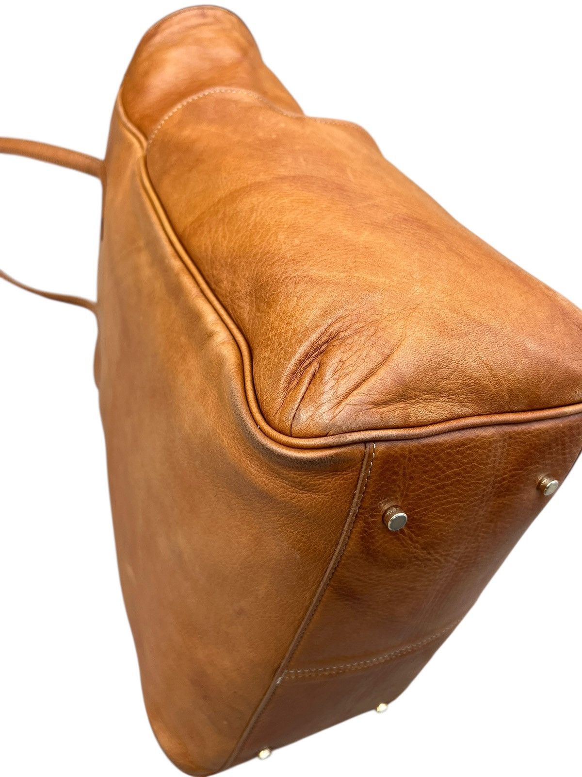 Leather Aniary Japan Patina Leather Tote Bag Cargo Size ONE SIZE - 13 Thumbnail