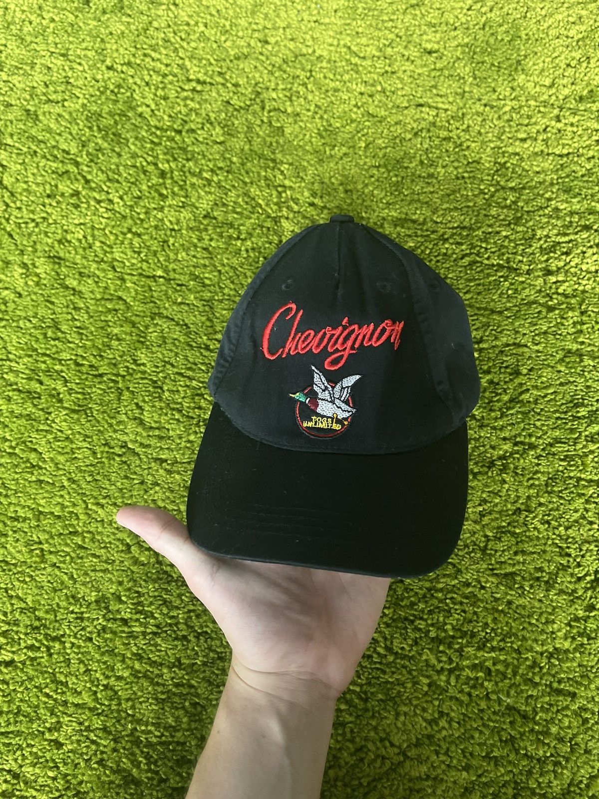 Chevignon × Designer × Vintage Chevignon 2000s vintage big logo cap Size 30 - 1 Thumbnail
