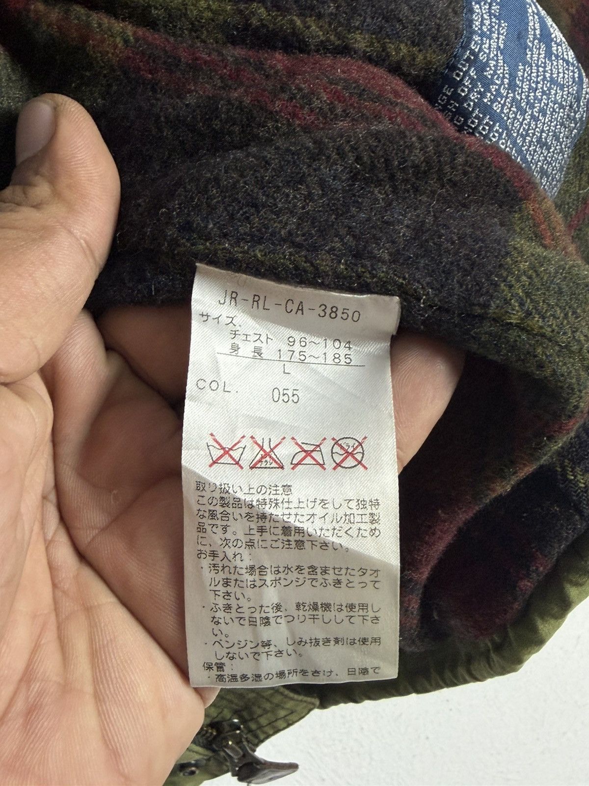 Polo Ralph Lauren Vintage Polo Ralph Lauren Waxed Cotton Fishing Jacket Size US L / EU 52-54 / 3 - 18 Thumbnail