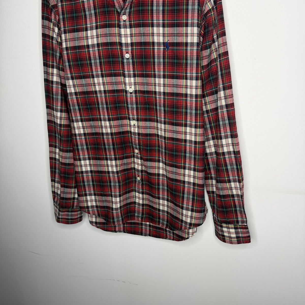 Polo Ralph Lauren 90s Polo Ralph Lauren Vintage Shirt Plaid Button Up Flannel Size US M / EU 48-50 / 2 - 2 Thumbnail
